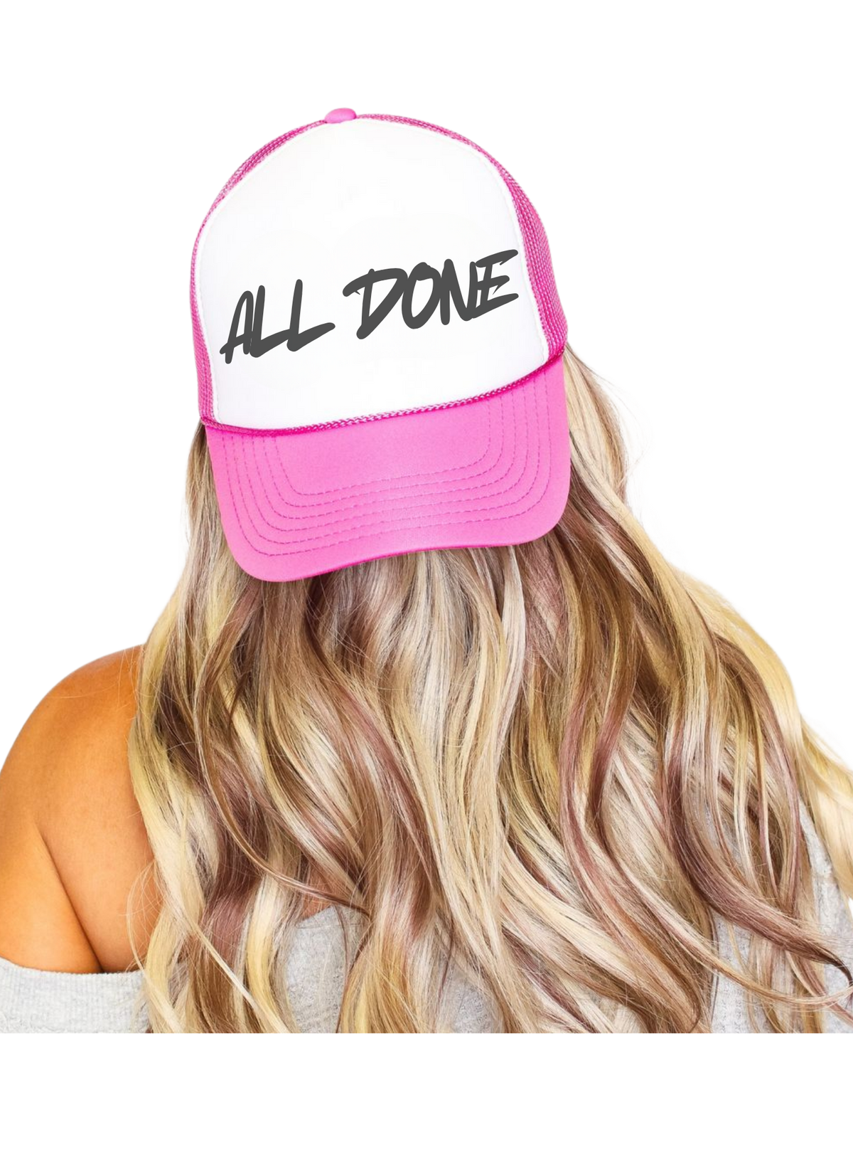 "All Done" Trucker Caps
