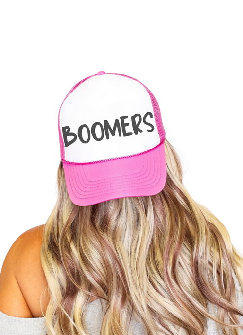 "Boomer" Trucker Caps Customized for your Team
